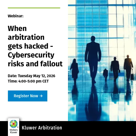 Webinar When Arbitration Gets Hacked