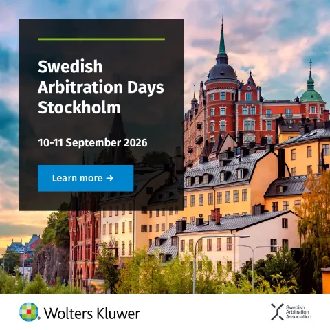 Swedish Arbitration Days Stockholm
