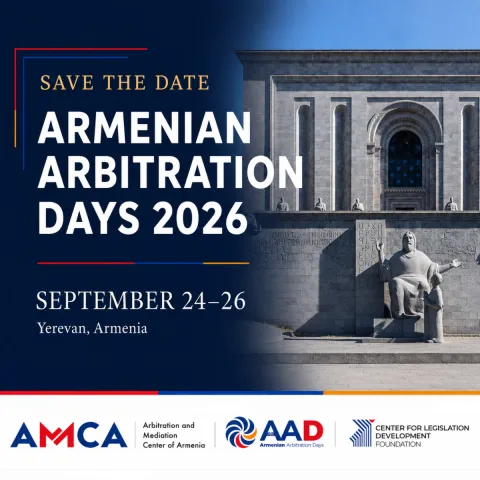 Armenian Arbitration Days 2026