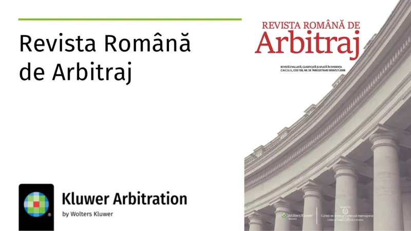 Revista Română de Arbitraj