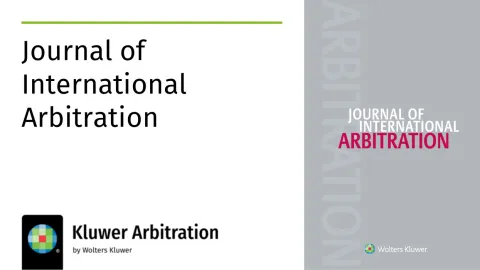 Journal of International Arbitration (JOIA)
