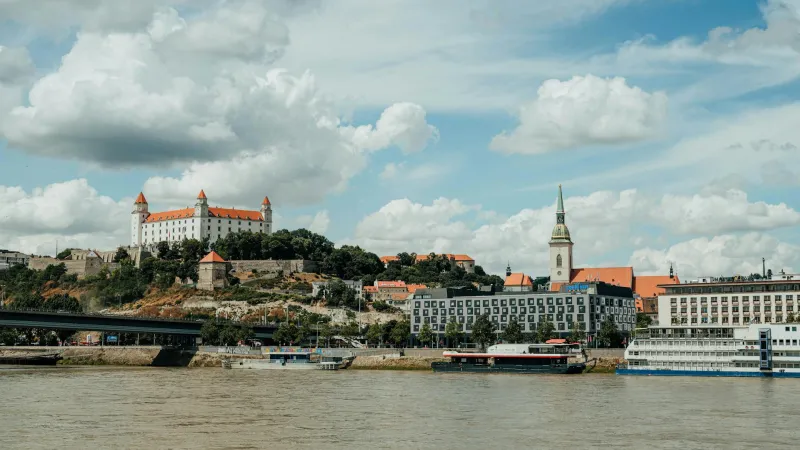 Bratislava Castle, Slovakia by Helena Jankovičová Kováčová 