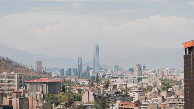 Santiago, Chile by Wolf Art 