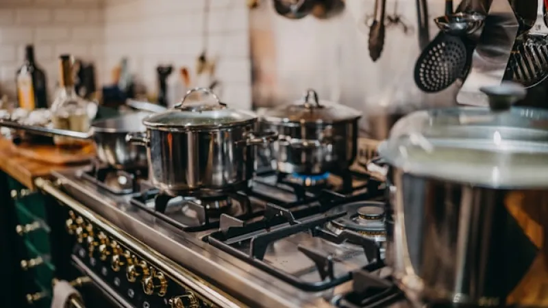 Photo by <a href="https://unsplash.com/@itfeelslikefilm?utm_source=unsplash&utm_medium=referral&utm_content=creditCopyText">🇸🇮 Janko Ferlič</a> on <a href="https://unsplash.com/photos/stainless-steel-cooking-pots-on-gas-stove-KwU5Cl0LSXs?utm_source=unsplash&utm_medium=referral&utm_content=creditCopyText">Unsplash</a>       