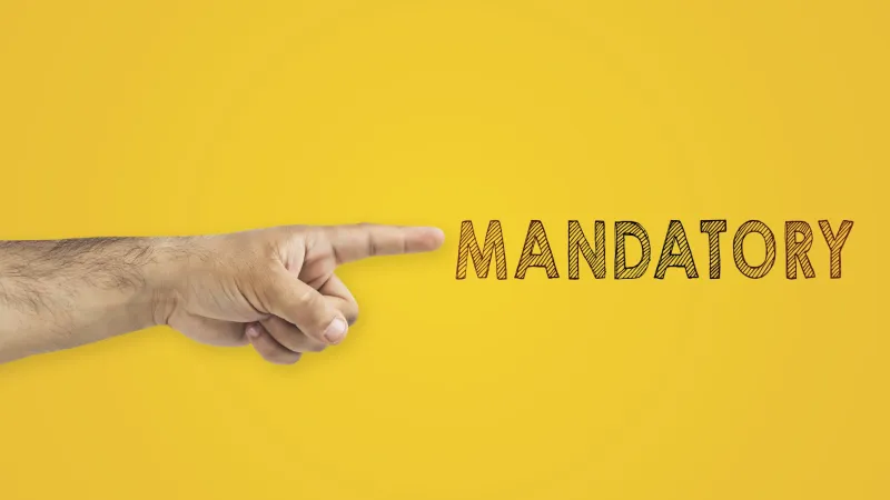 mandatory