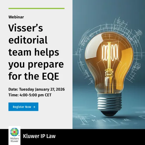 Visser’s editorial team helps you prepare for the EQE