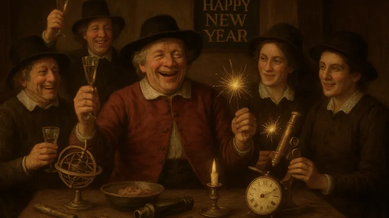 The patent community celebrates the New Year
