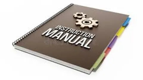 instruction manual